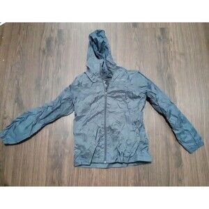 Arctix Windbreaker Jacket Youth Size Medium Dark Gray Full Zip